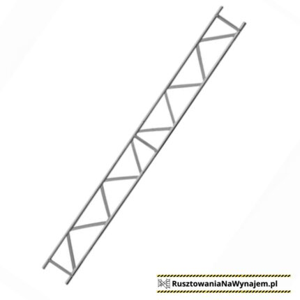 DŹWIGAR KRATOWY ALUMINIOWY wymiar 6,24cm - Lublin - Rusztowania Na Wynajem