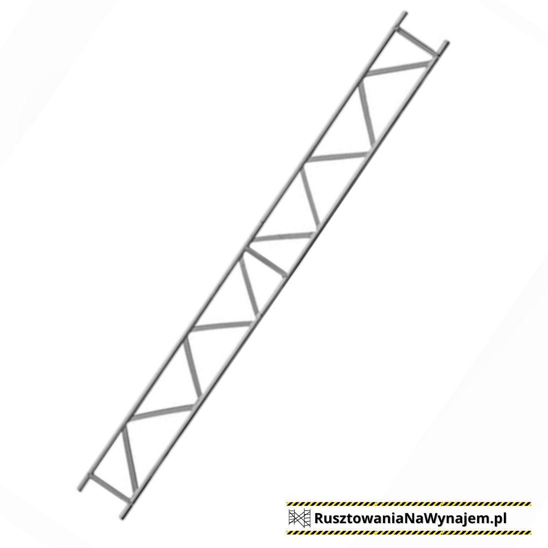 DŹWIGAR KRATOWY ALUMINIOWY wymiar 6,24cm - Lublin - Rusztowania Na Wynajem