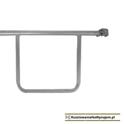 PORĘCZ CZOŁOWA PODWÓJNA - Lublin - Rusztowania Na Wynajem