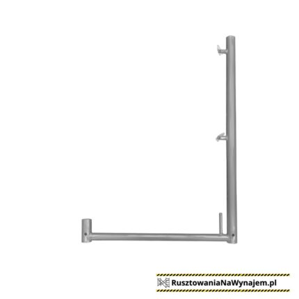 SŁUPEK PORĘCZY Z ZABEZPIECZENIEM TYP L - Lublin - Rusztowania Na Wynajem