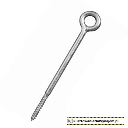 ŚRUBA DO KOTWIENIA Z UCHEM wymiar 280 mm oraz 450 mm - Lublin - Rusztowania Na Wynajem