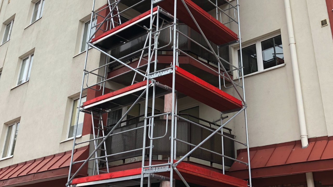 Rusztowanie typu Plettac 70 - rusztowanianawynajem